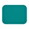 Cambro 1418FF414 Teal 14" X 18" Fast Food Tray - Dozen