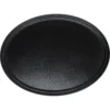 Carlisle 3100GR2004 Griptite 2 Black 31.5 X 23.5 Oval Tray