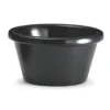 TableCraft RAM3BK Black Melamine 3 Oz. Ramekin - Dozen