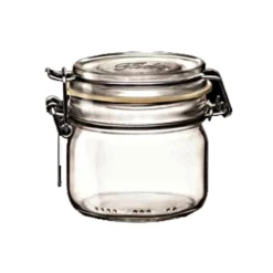 CARLISLE Bormioli Rocco 4949Q458 7-3/4 Oz Clear Top Fido Jar - 12 / CS