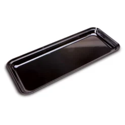 Delfin TRC-156-10 15" X 6.5" X 1" Black Market Tray