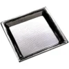 American Metalcraft HMSQ20 20" Square Hammered S/S Tray