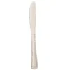 World Tableware 139 5262 Med Wt. Classic Rim 8.4" Dinner Knife - Dozen
