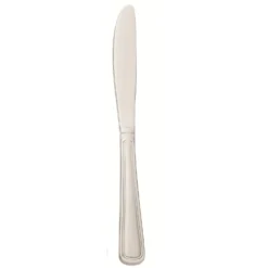 World Tableware 139 5262 Med Wt. Classic Rim 8.4" Dinner Knife - Dozen