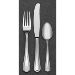 World Tableware 160 029 Med. Wt. Geneva 6" Cocktail Fork - Dozen
