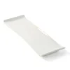 American Metalcraft WLD11 White Porcelain 11 In Platter W/ Curved Ends