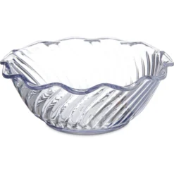 Carlisle 453307 13 Oz. Clear Tulip Bowl - 24 / CS