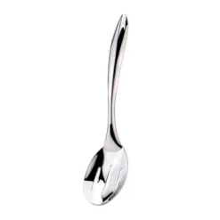 Browne Foodservice 573181 Eclipse 18/8 S/S 10" Slotted Serving Spoon