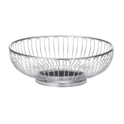 TableCraft 4175 Chalet Chrome Plated 9.63" X 3.25" Basket