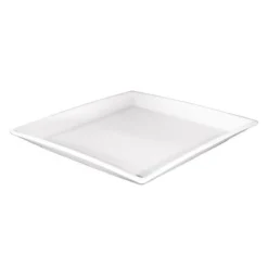Gourmet Display By Cal-Mil PP252 White 11" Square Porcelain Bowl