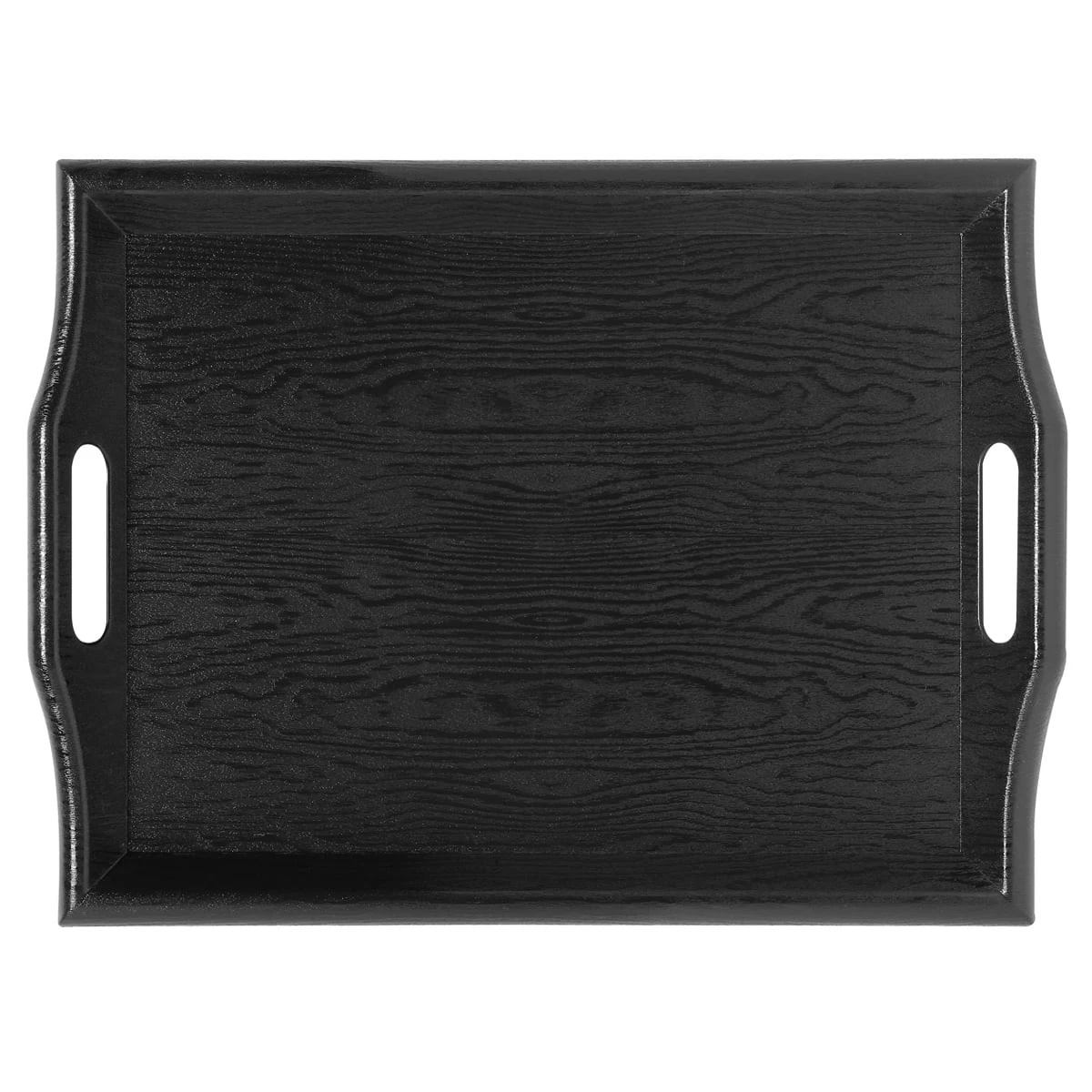 G.E.T. RST-1815-1-BK Black 19" X 14.25" Room Service Tray - 6 / CS 1 G.E.T. RST-1815-1-BK Black 19" X 14.25" Room Service Tray - 6 / CS