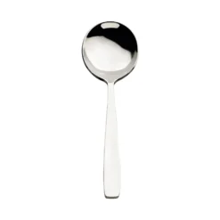 Browne Foodservice 503013 Modena S/S 7" Round Soup Spoon - Dozen