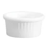Hall® China 4531-WH White 2 Oz. Fluted Ramekin - 36 / CS