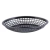 TableCraft 1084BK Black 11-3/4" Jumbo Oval Basket - Dozen