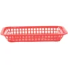 TableCraft 1077R Grande Red 10-3/4" Platter Basket - Dozen