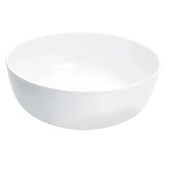 Gourmet Display By Cal-Mil SR852-2 White Melamine 15" Round Bowl