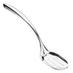 Browne Foodservice 573174 Eclipse 18/8 S/S 13.5" Slotted Serving Spoon