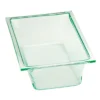 Delfin BRC-611CTD-49 2 Qt. Green Glass Rectangular Bowl For CTD Riser