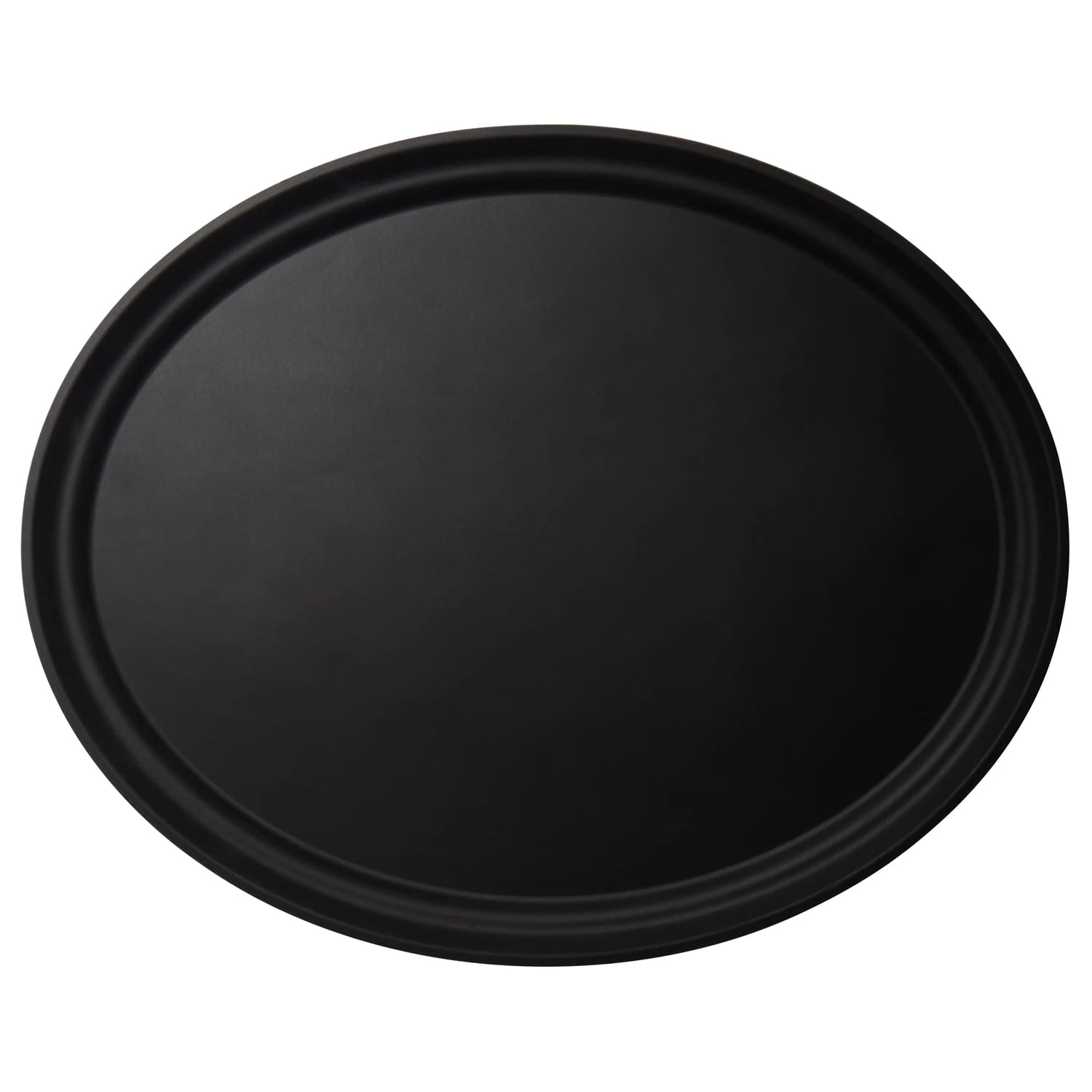 Cambro 2500CT110 Camtread Black 19" X 23" Oval Tray 1 Cambro 2500CT110 Camtread Black 19" X 23" Oval Tray