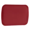 Traex 1216-21 Burgundy Plastic 12 X 16 Fast Food Tray - 24 / CS