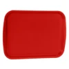Traex 1216-02 Red Plastic 12 X 16 In. Fast Food Tray - Dozen