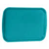 Traex 1014-33 Teal Plastic 10 X 14 Fast Food Tray - 24 / CS