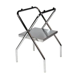 CSL 1054S-C Chrome Steel 31" Folding Tray Stand