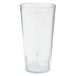 G.E.T. 6620-1-CL Textured Clear 20 Oz. Tumbler - 72 / CS