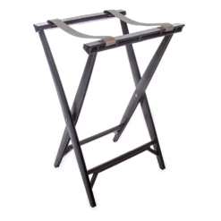 Carlisle C3630W11 30-1/2" Walnut Plastic Tray Stand