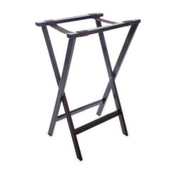 Carlisle C3620W11 30" Walnut Wood Tray Stand