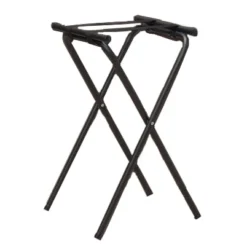 CARLISLE American Metalcraft CTS31 Black Deluxe Metal 31"H Tray Stand