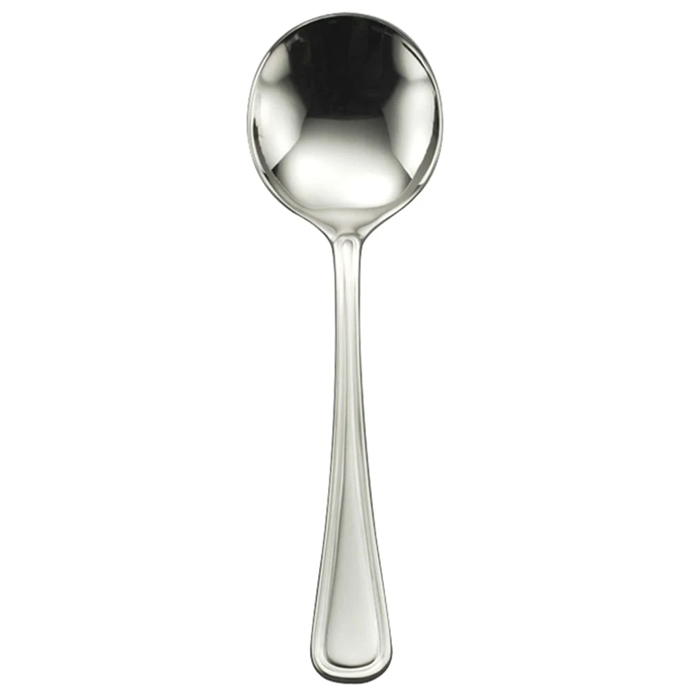 Oneida 1364SBLF Regis Silverplate 5-3/4": Bouillon Spoon - Dozen 1 Oneida 1364SBLF Regis Silverplate 5-3/4": Bouillon Spoon - Dozen