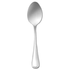 Oneida T015STBF New Rim S/S 8-1/8" Serving Spoon - Dozen