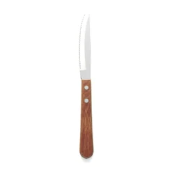 Walco 960527 Steak Knife With Pakka Wood Handle - Dozen