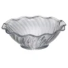 Gessner™ 0346 CLEAR SAN Plastic 5 Oz. Tulip Berry Dish - 24 / CS