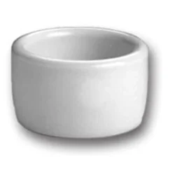 Hall China 9150ABWA Bright White 2 Oz Ramekin / Cheese Pipkin- 36 / CS