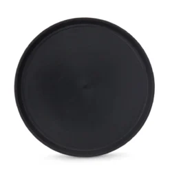 Traex 1474-0606 Black Plastic 14 In Round T-Rex Non-Skid Tray