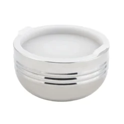 Bon Chef 9318 Stainless 1.7 Qt. Cold Wave Bowl W/ Stackable Cover