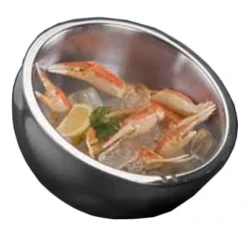 American Metalcraft AB12 S/S 108 Oz Angled Double-Wall Insulated Bowl