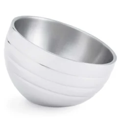 Vollrath 46585 S/S Angled Beehive Style Double Wall 1.9 Quart Bowl