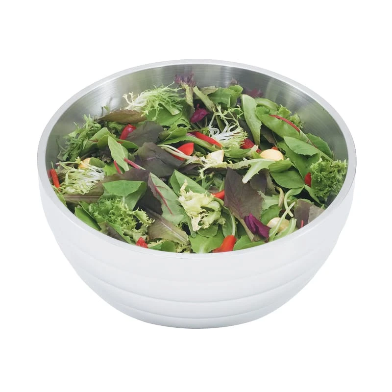 Vollrath 46582 S/S Angled Beehive Style Double Wall 5 Quart Bowl 1 Vollrath 46582 S/S Angled Beehive Style Double Wall 5 Quart Bowl