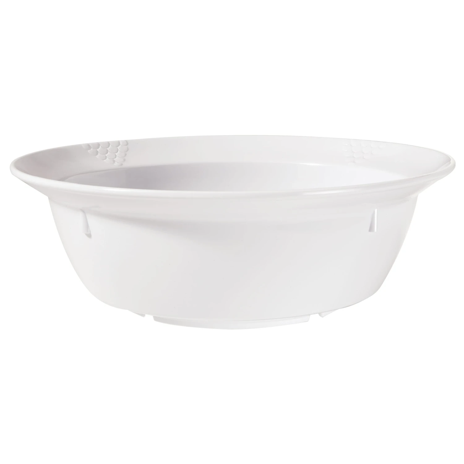 G.E.T. BB-155-6-W Sonoma 6 Qt. White Bowl - 6 / CS 1 G.E.T. BB-155-6-W Sonoma 6 Qt. White Bowl - 6 / CS