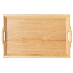 G.E.T. RST-2516-N Natural 25" X 16" Room Service Tray