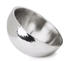 Eastern Tabletop 7212 Hammered 160 Ounce Dual Angle Insulated Bowl