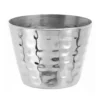 American Metalcraft HAMSC Hammered S/S 2.5 Oz Sauce Cup - Dozen