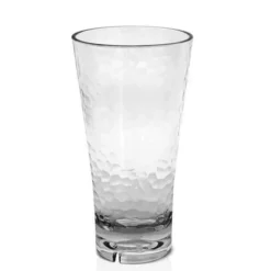 FOH AHB003CLT23 Drinkwise 18 Ounce Hammered Highball Glass - 12 / CS
