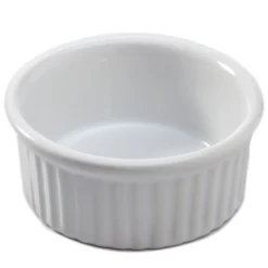 American Metalcraft CRMK4 Ceramekin 4 Oz Ribbed Ramekin - 12 / PK