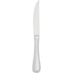 Walco 9222 Classic Bead 18/10 S/S 9-5/16" Steak Knife - Dozen