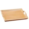 G.E.T. RST-1814-N Natural 19" X 14.25" Room Service Tray - 6 / CS