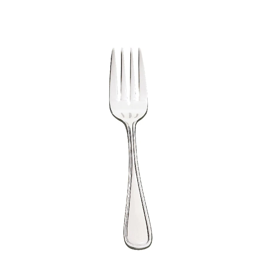 Browne Foodservice 502510 Celine 18/0 S/S 6.5" Salad Fork - Dozen 1 Browne Foodservice 502510 Celine 18/0 S/S 6.5" Salad Fork - Dozen